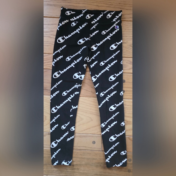 Champion Other - Champion Black and White Logo Leggings Like New